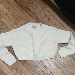 Chic Cream Knit Sweater by Willow & Root